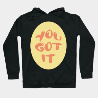 You got it! Hoodie